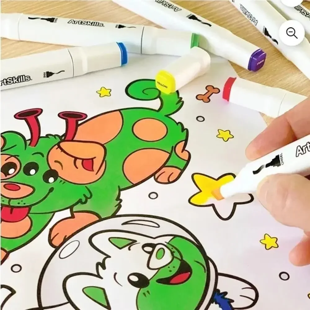 Crayola Bluey Color & Sticker Activity Set, Markers,Build Me SpongBob Mine craft